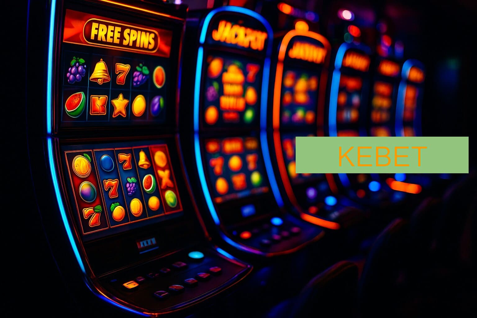 Diversos jogos de caça-níqueis